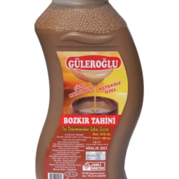 Çifte Kavrulmuş Bozkır Tahini Net 475 Gr